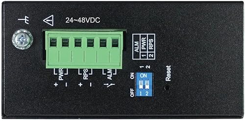 Miniatura 3 de Tripp Lite Switch Gigabit Ethernet administrado industrial de 8 puertos, 2 ranuras SFP GbE, puertos RJ45 101001000 megabit, rango de temperatura de
