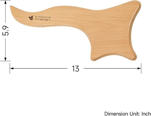 Miniatura 4 de Herramienta de raspado de masaje de madera, masajeador de drenaje linfático para anticelulitis, alivia el dolor muscular, esculpir el cuerpo,