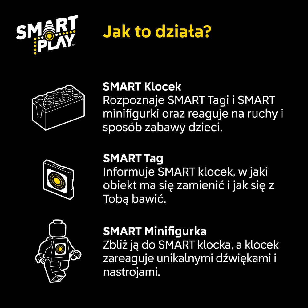 LEGO Star Wars SMART Play: X-Wing Czerwona Piątka Luke’a 75423 | Interaktywna zabawka dla dzieci 6+, seria SMART Play, prezent Star Wars, klocki dla chłopca i dziewczynki, 581 elementów