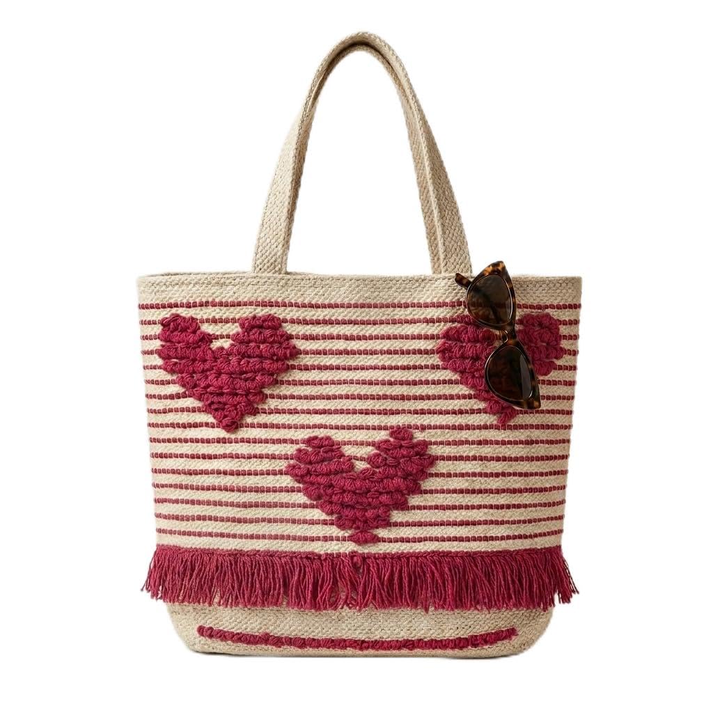 OLL Tote Bag, Large Tote bags, boho shoulder bag, cotton bags for women, handbags for everyday use, Beach, work, shopping, office, gym, Travelling, picnic-image-39