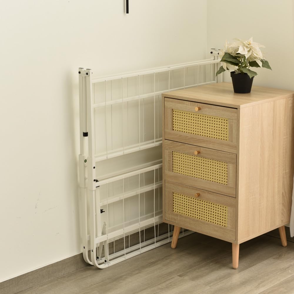 Amazon｜パイプベッド 折りたたみベッド シングル 組立簡単 下