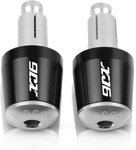 Miniatura 10 de Manillar de motocicleta motocicleta Puños extremos manillar tapa tapa enchufe para Yamaha XJ6 Diversion 2009-2016 2010 2011 2012 2013 2014 2015 XJ 6