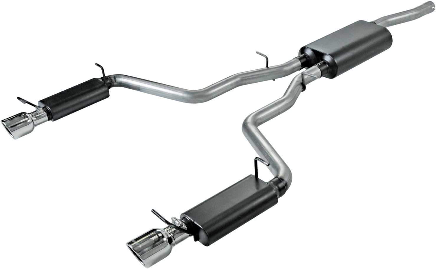 Flowmaster 817459 Cat-back System 409S - Dual Rear Exit - Force II - Mild Sound