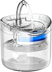 Bebedouro Fonte de Água para Gatos e Cães com Sensor de Movimento – 2 Litros, Silencioso, Automático, Fácil de Limpar, Estimula Hidratação