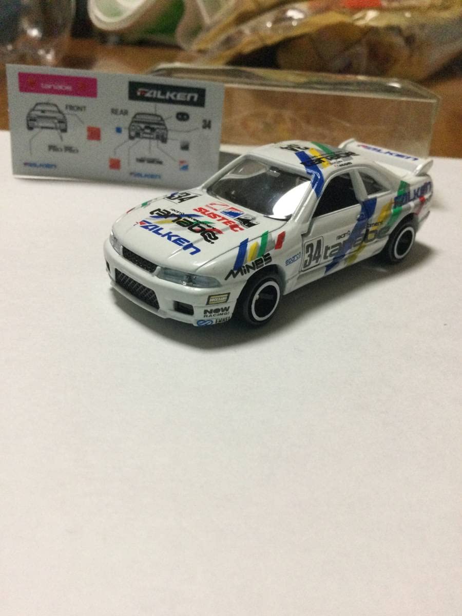 【非売品】FALKEN SKYLINE スカイライン　GT-R R33 ミニカー ミニカーショップ ケンボックス トミカ特注（日本製）日産