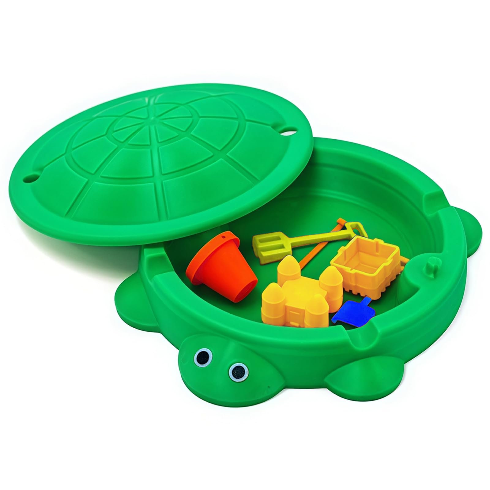 Mini Turtle Sandbox Desk Toy with Lid,QIANSSE Mini Zen Garden Kit Turtle Toys Sand Molds Relaxing Mini Turtle Sandbox for Office Decor Fun Creative Gifts