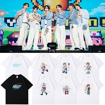 RIIZE ウォンビン　ソウルコン　Tシャツ白 Amazon.co.jp: RIIZE ソウルコン ウォンビン キャラクターT