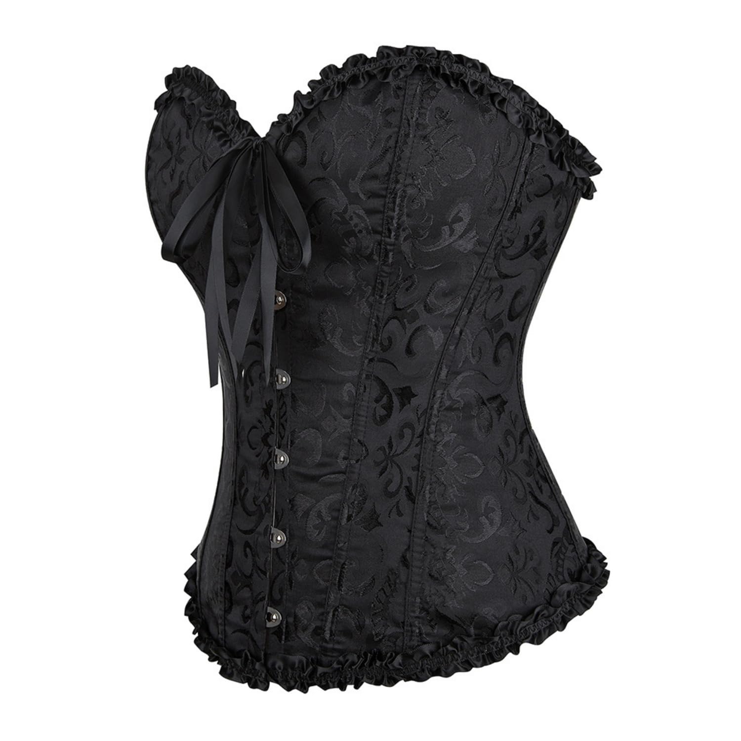 Corset Femme Bustier Sexy Costume Medieval Lacet Grande Taille, XS-6XL