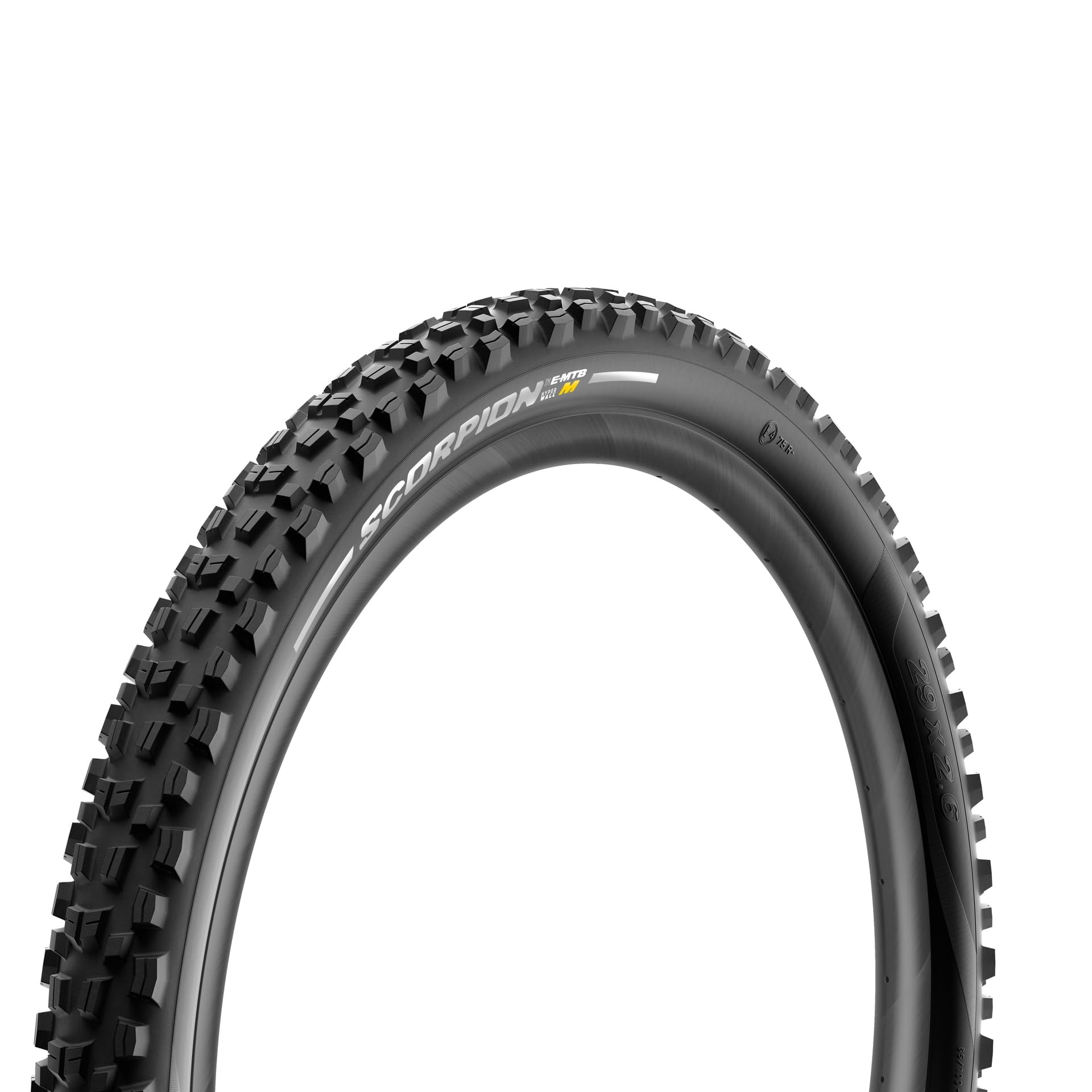 Pirelli Scorpion E-MTB M HyperWall Bike Tyre, 29 x 2.6, Black, 29x2.6 - Image 2