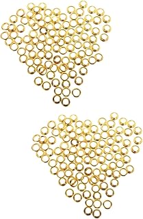 TEHAUX 100 Conjuntos De Botão De Olho De Ar Ilhó Sapato De Couro Ilhós Botões De Metal Botões Prendedor De Botão Ilhós De Roupas Para Lavadora De Tecido Kits De Ilhós Ferramentas DIY