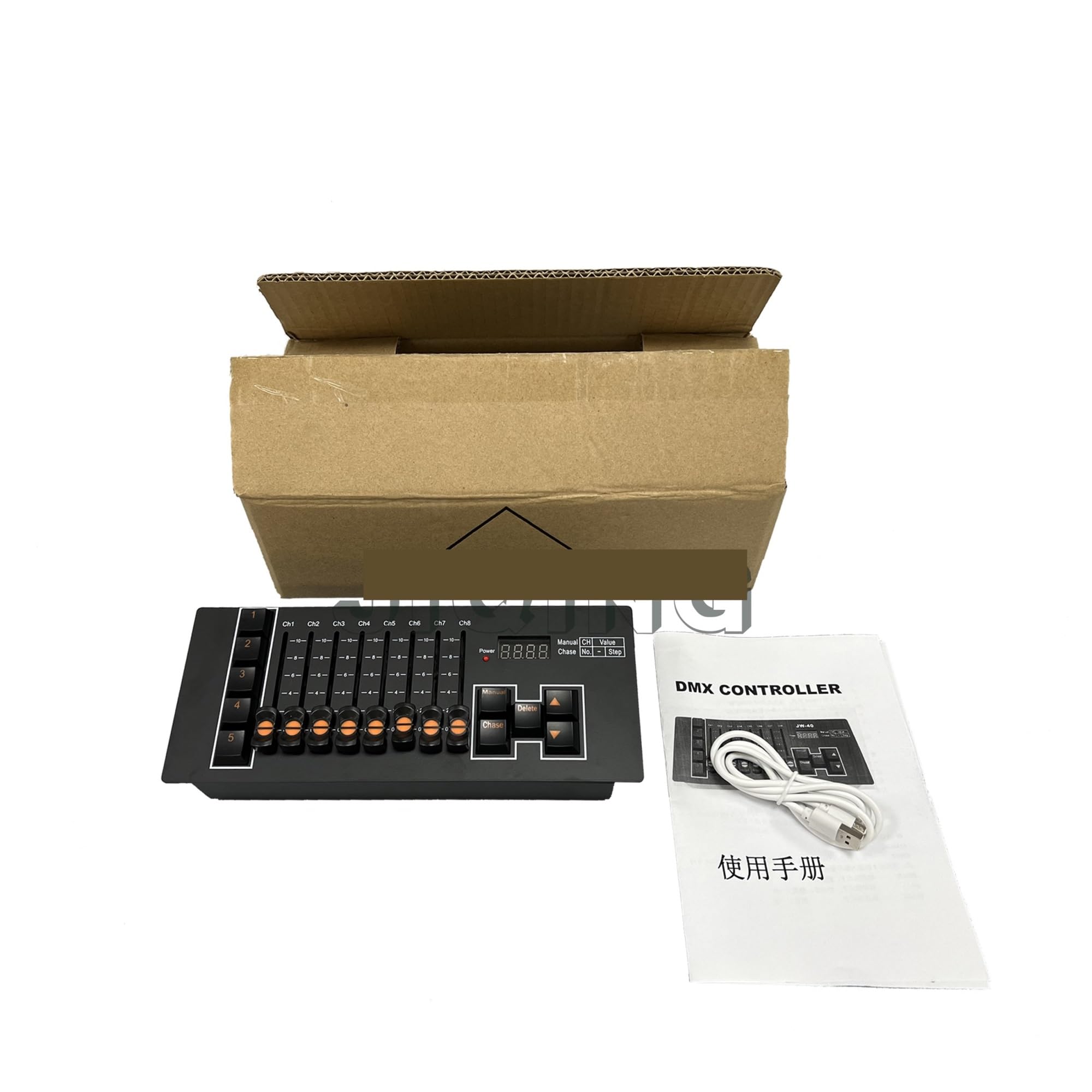 Amazon.co.jp: DJコントローラー ミニDMX 512コンソール40CHステージ