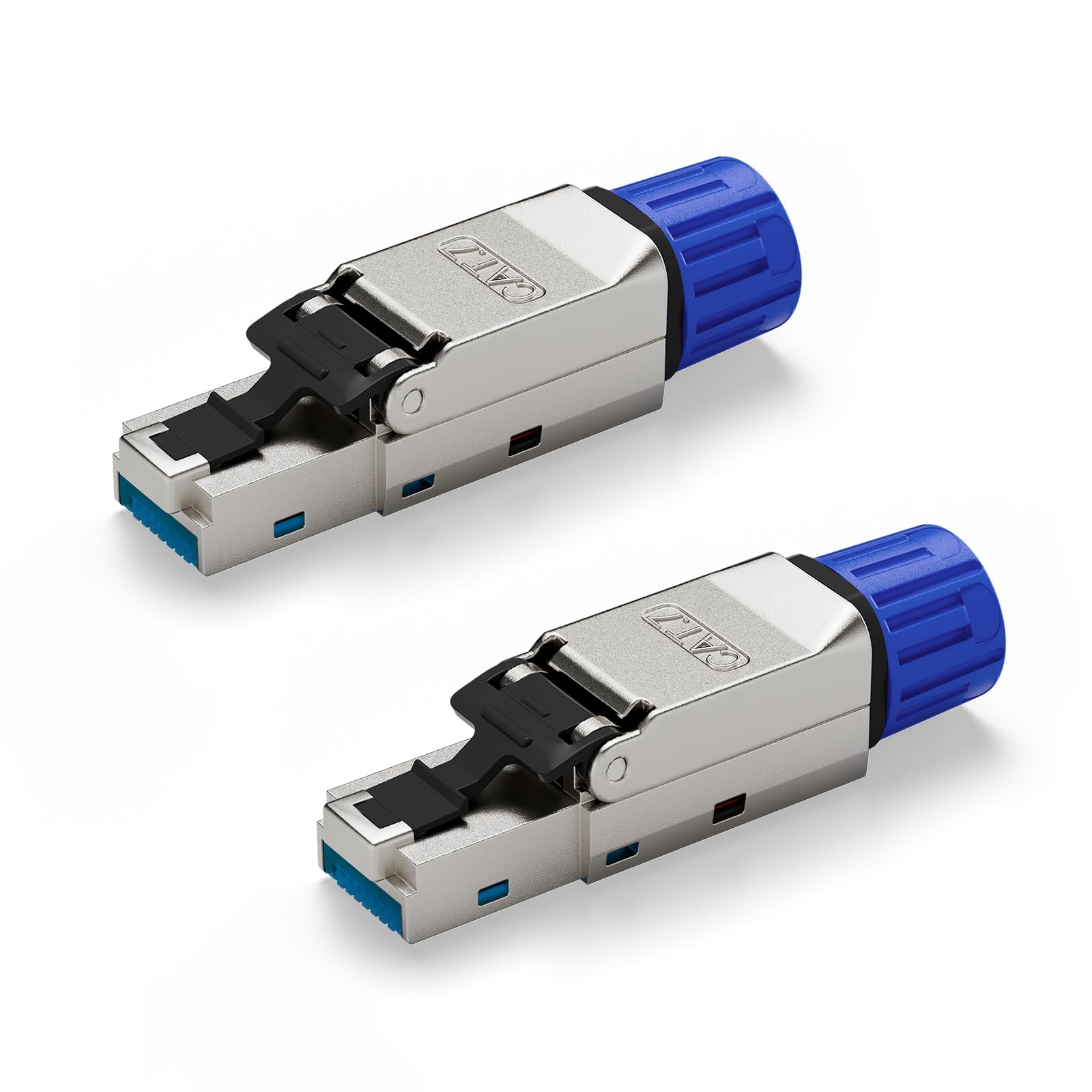VCELINK RJ45 Stecker Werkzeuglos für Verlegekabel Cat7 Cat6A