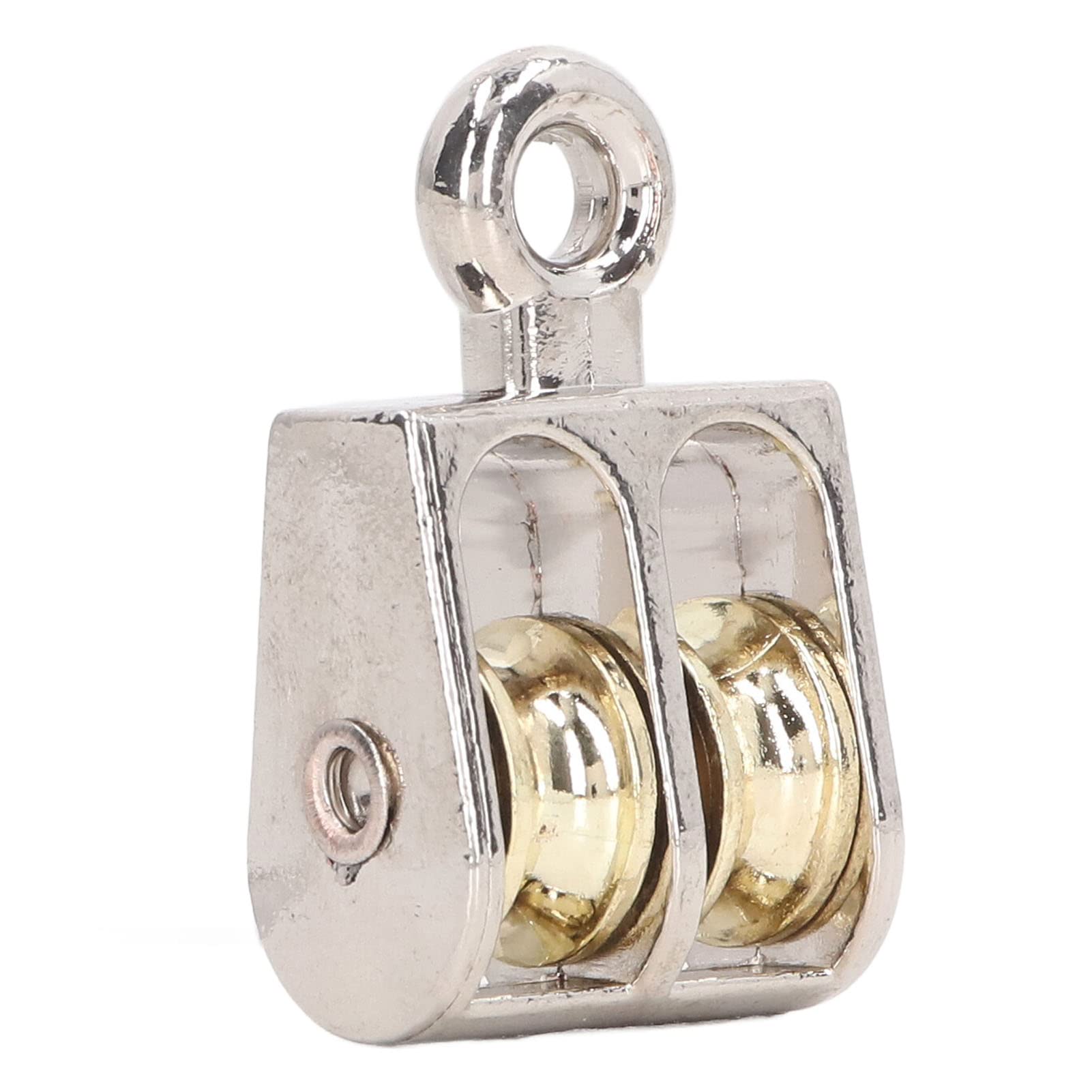 Carrucole Doppie Da 4 Pezzi - Rulli Sollevamento 100kg Per Gru E Lavori Pesanti - Foto 6