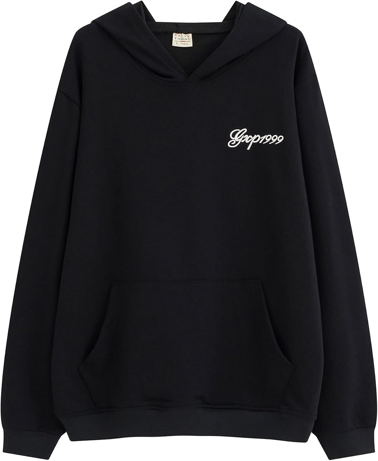 XYXIONGMAO Embroiderd Streetwear Dragon Tiger Fight Hoodies Men Japanese Black Hip Hop Graphic Hoodie Techwear Sweatshirt - Image 3