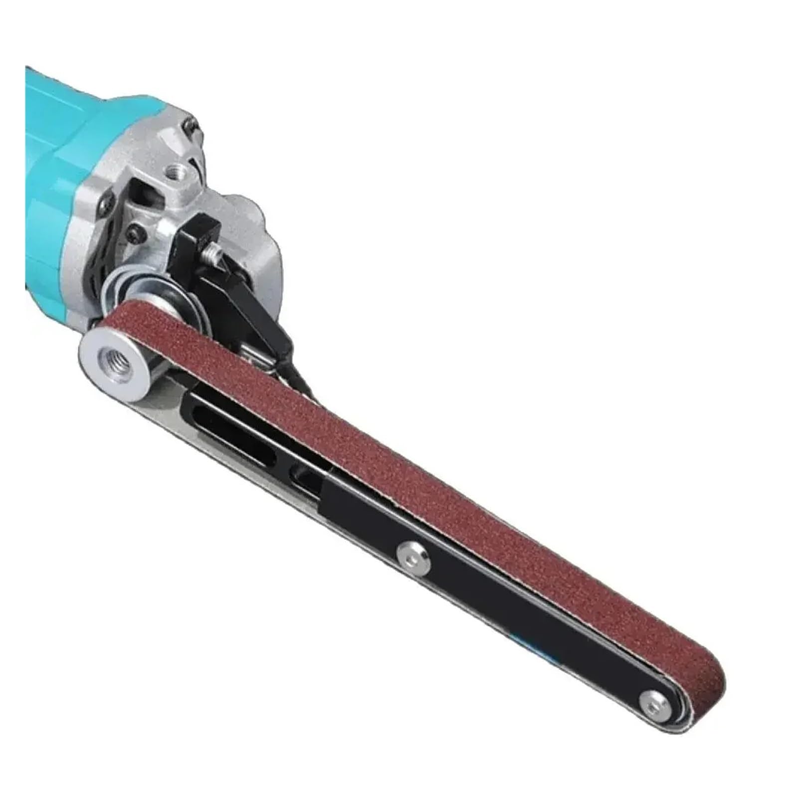 Angle Grinder to Belt Sander Converter Sanding Belt Adapter M10/M14 Angle Grinder for 100/115/125 Wood/Metal Edge Polishing Tool
