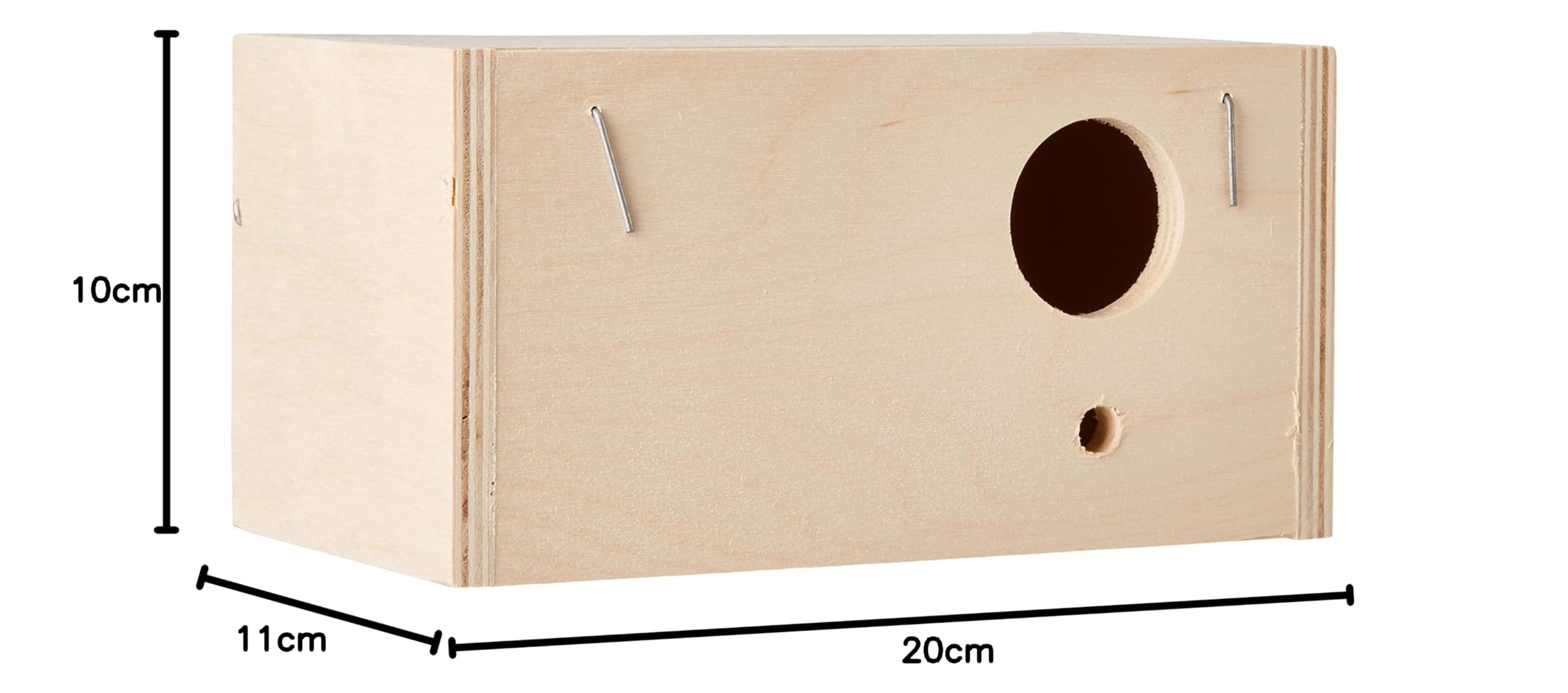 Nido de Madera para periquitos y agapornis — view 3