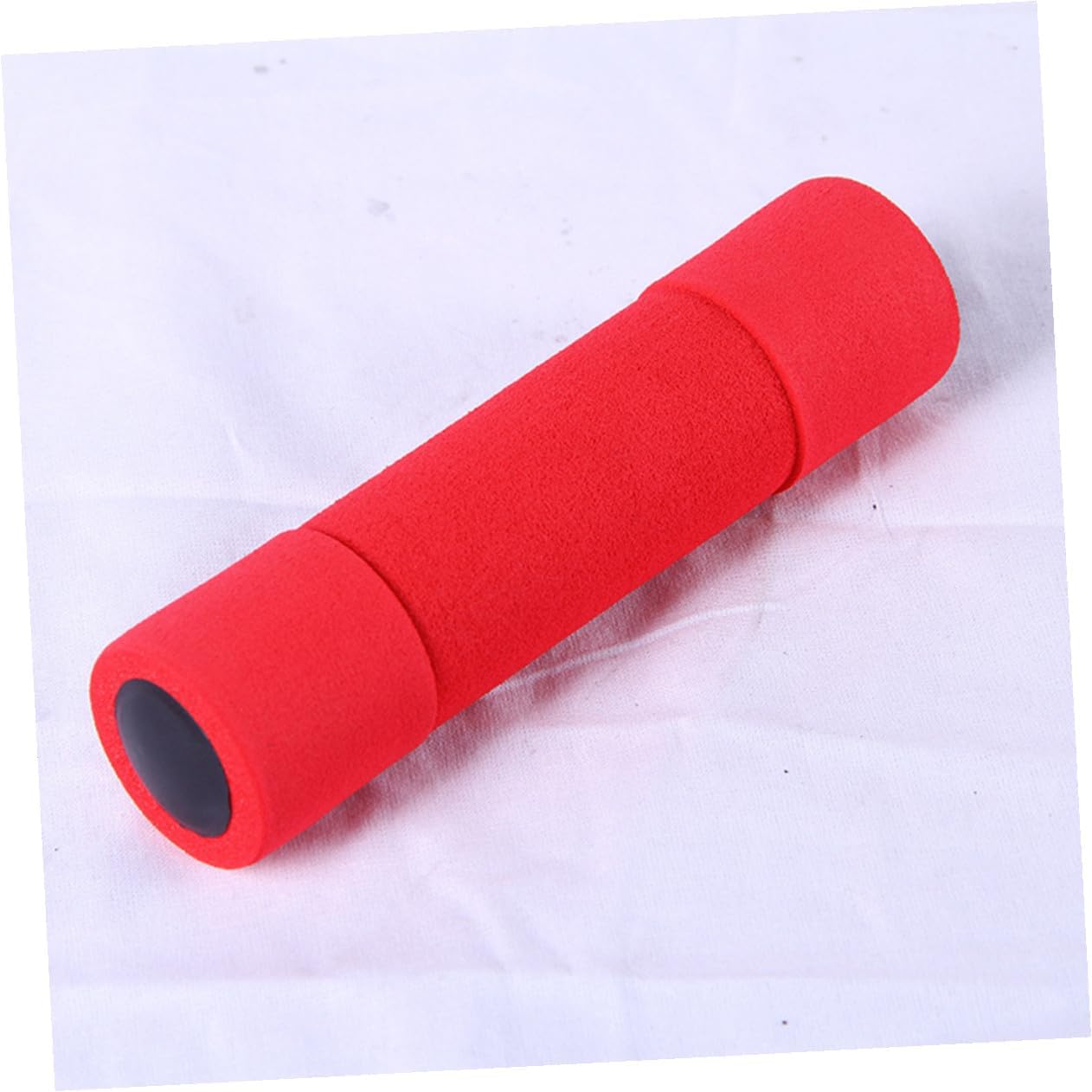 Alipis 2pcs Women’s Fitness Dumbbells 0.5kg Each Red Foam Coated Hand Weights for Home Gym Exercise Strength Training Equipment