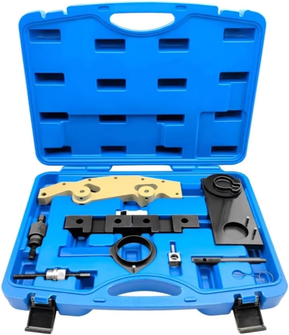DorkTees Timing Locking Tool Set Dual Vanos Camshaft Lock Timing Alignment Kit for BMW M52 M52TU M54 M56 6-Cylinder