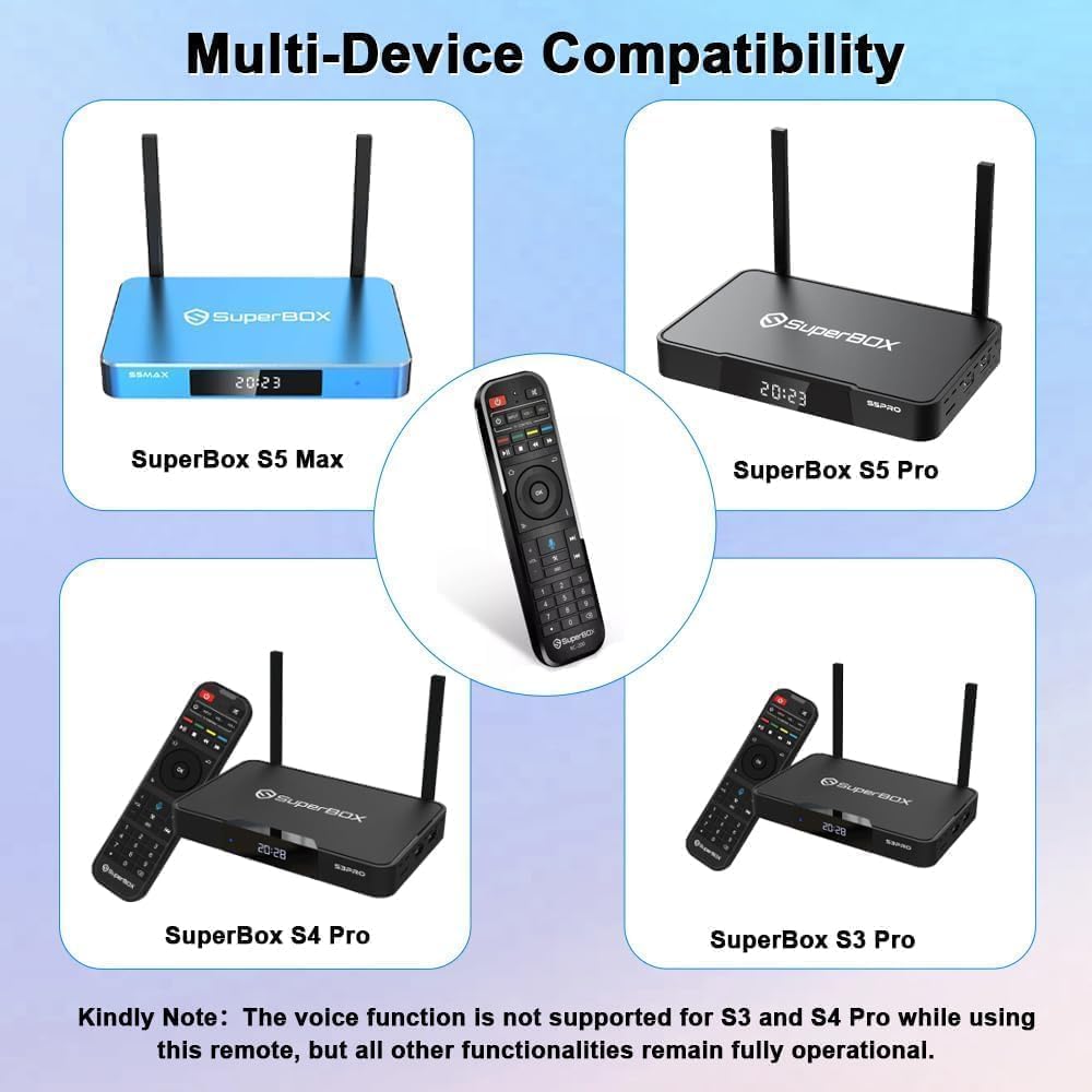 Superbox Télécommande Pour Superbox S3 Pro Avec Voix - Foto 11