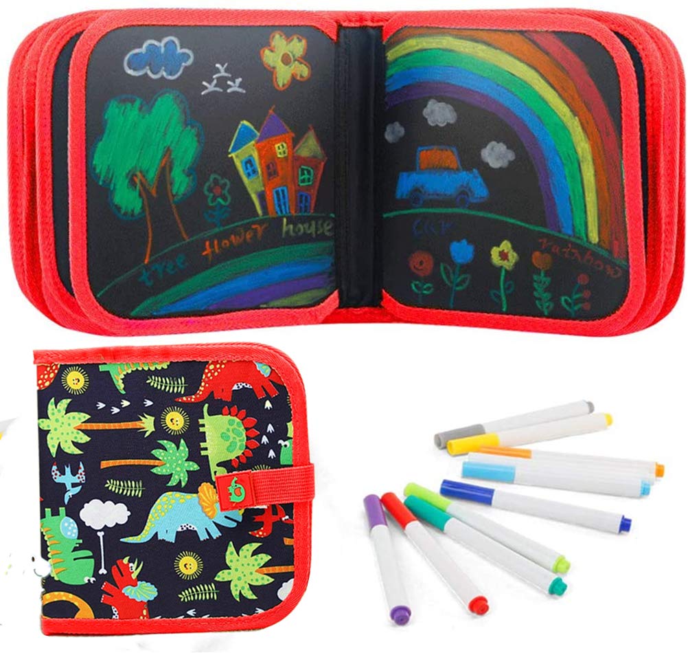 Tavoletta Disegno Per Bambini: Cancellabile, Con 12 Penne, Regalo Divertente - Foto 4