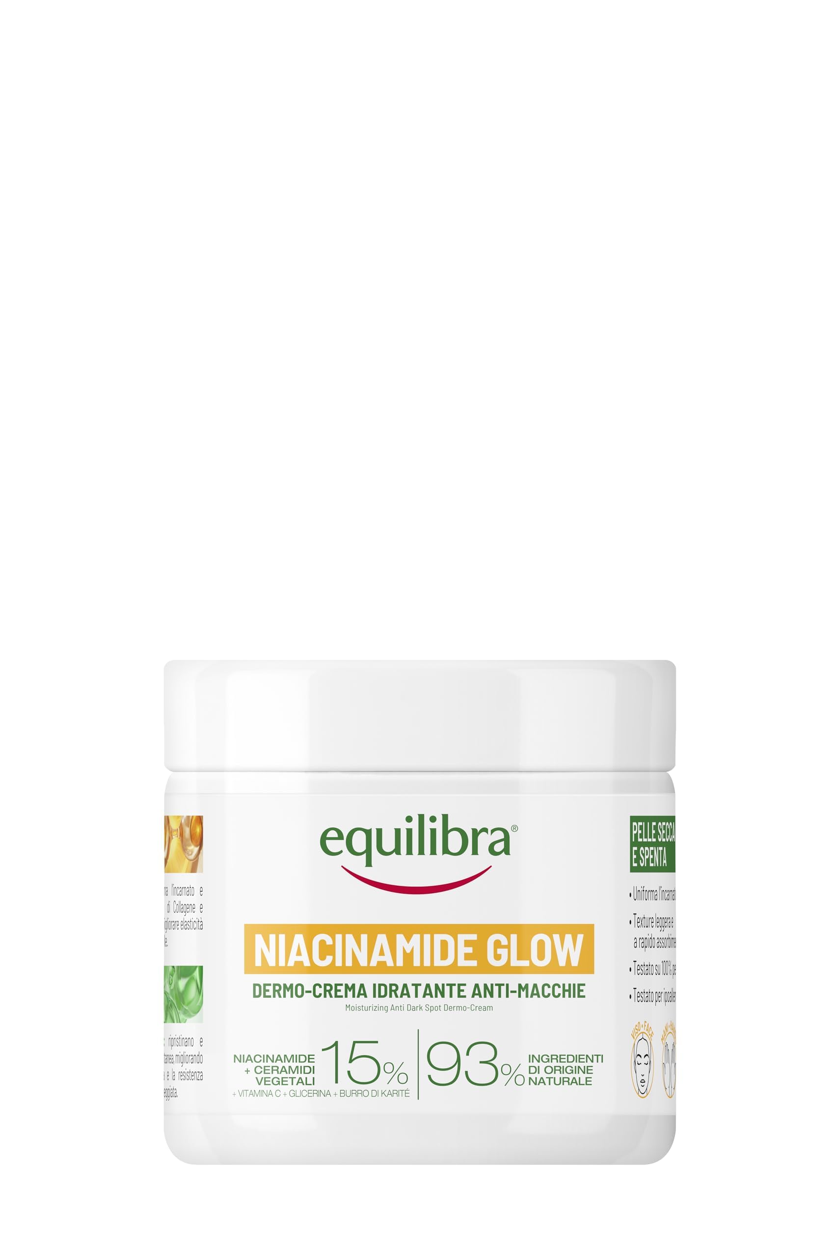 Equilibra Crema Antimacchie Viso, Mani e Corpo, 400 ml, per Pelli Sensibili