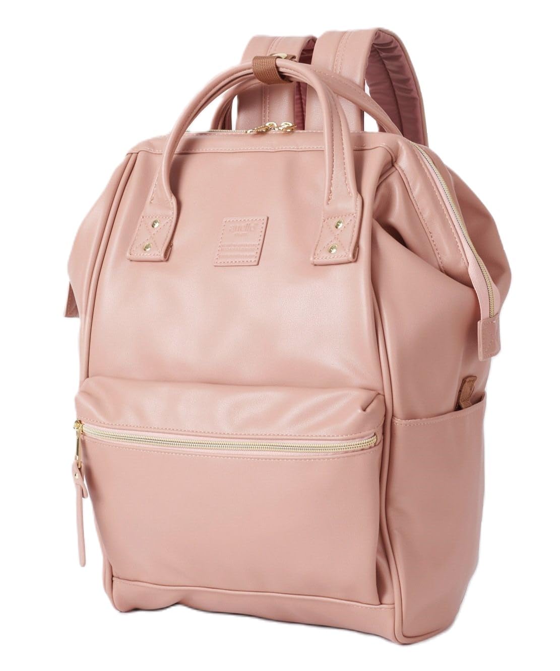 anello mini backpack pink Cross Bottle R 0193  anello Discover the perfect blend of fashion and functionality with this exquisite rucksack from the renowned Anello brand Cross Bottle Backpack S Pink
