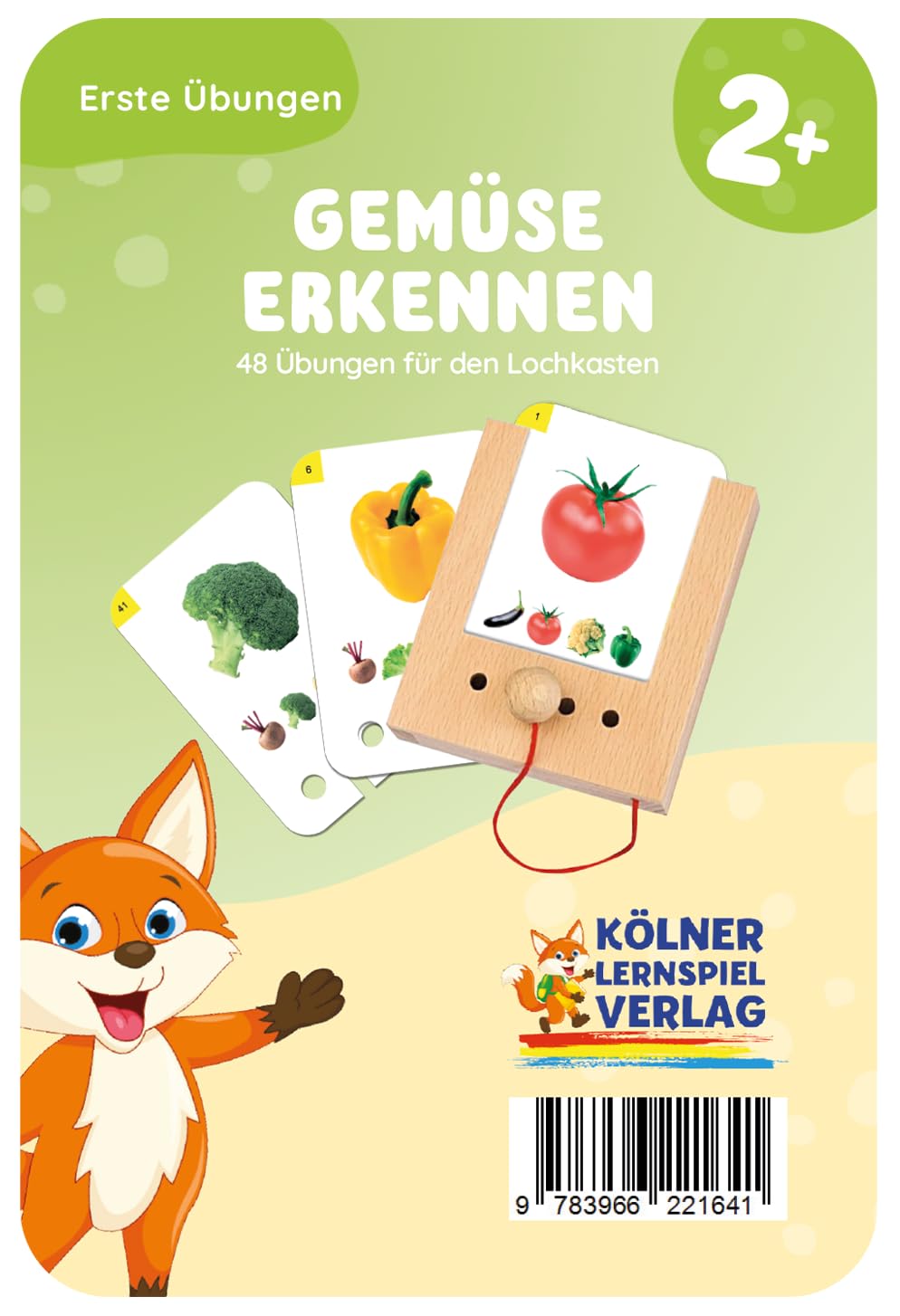 Recognise Vegetables: Card Set for the Hole Box