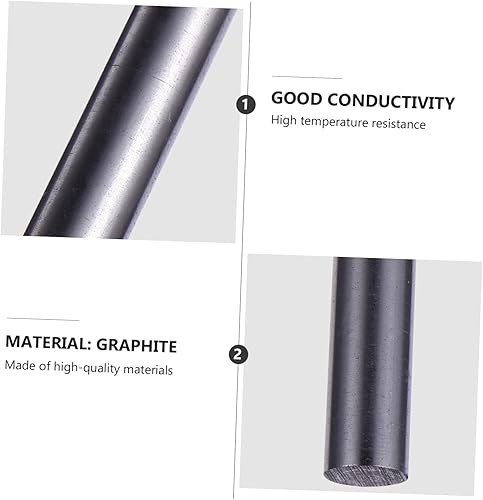 Miniatura 9 de EXCEART Varilla de agitación Varillas de carbono, herramientas de joyería, varilla de agitación, varilla de agitación, varilla de cilindro,