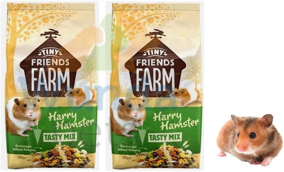 Supreme Original Harry Hamster Food Complete Muesli, 2 X 700G