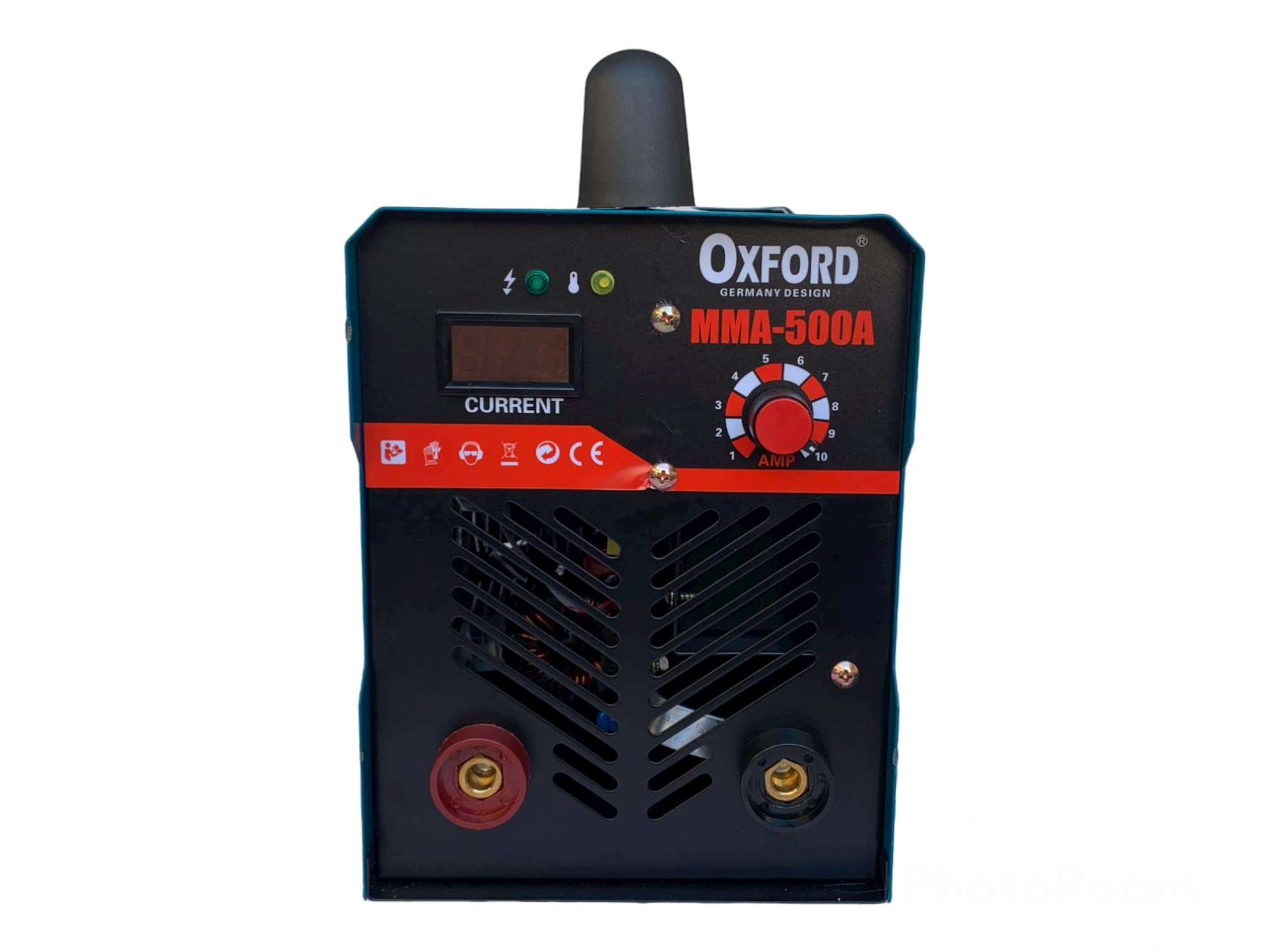 Saldatrice Inverter Ad Elettrodo 500 Ampere Saldatura Professionale Fabbro Saldatrice 500A Portatile Leggera con Display Digitale con Maschera e accessori