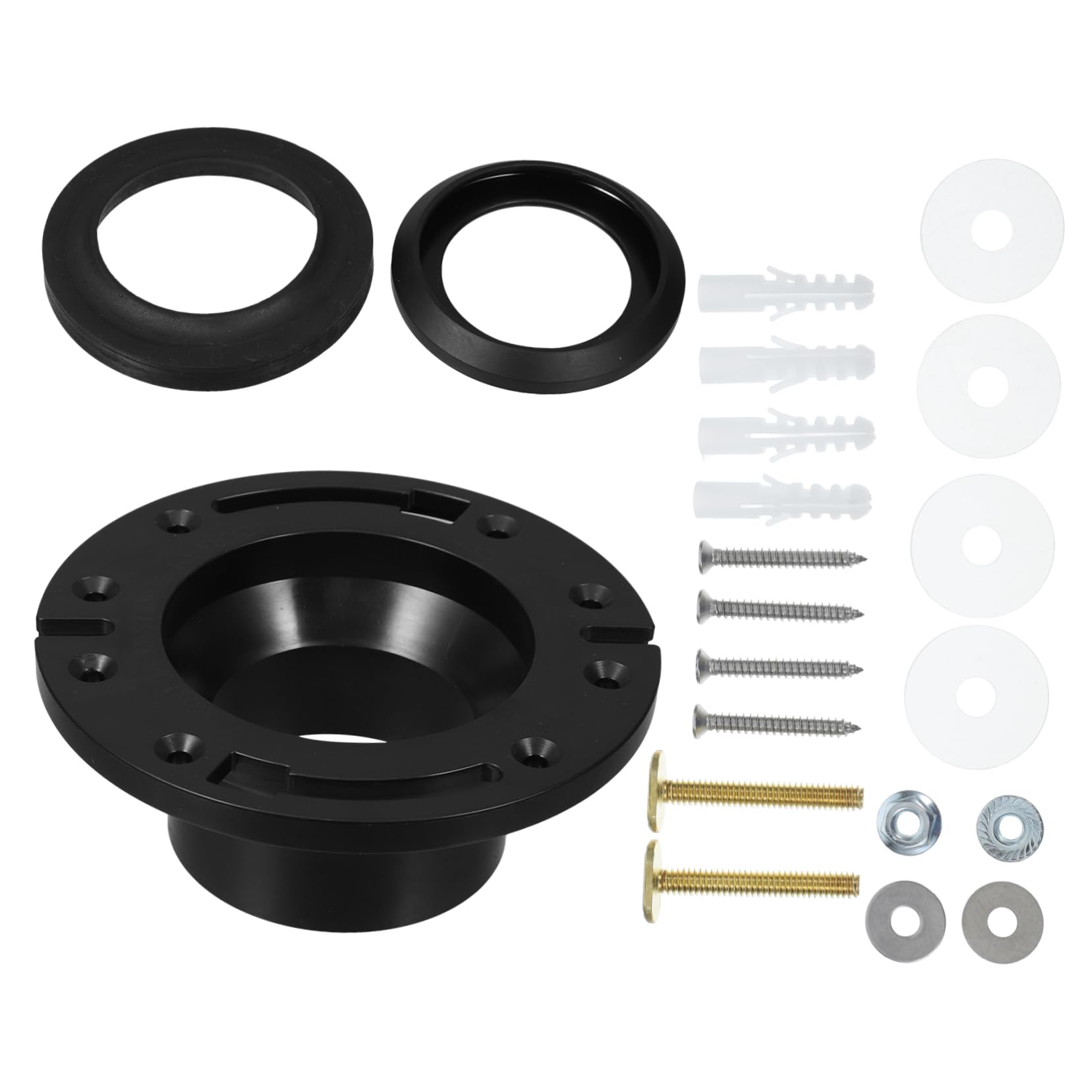 Anillo de Sellado para Inodoro Rv 300 310 320 de Goma Negro
