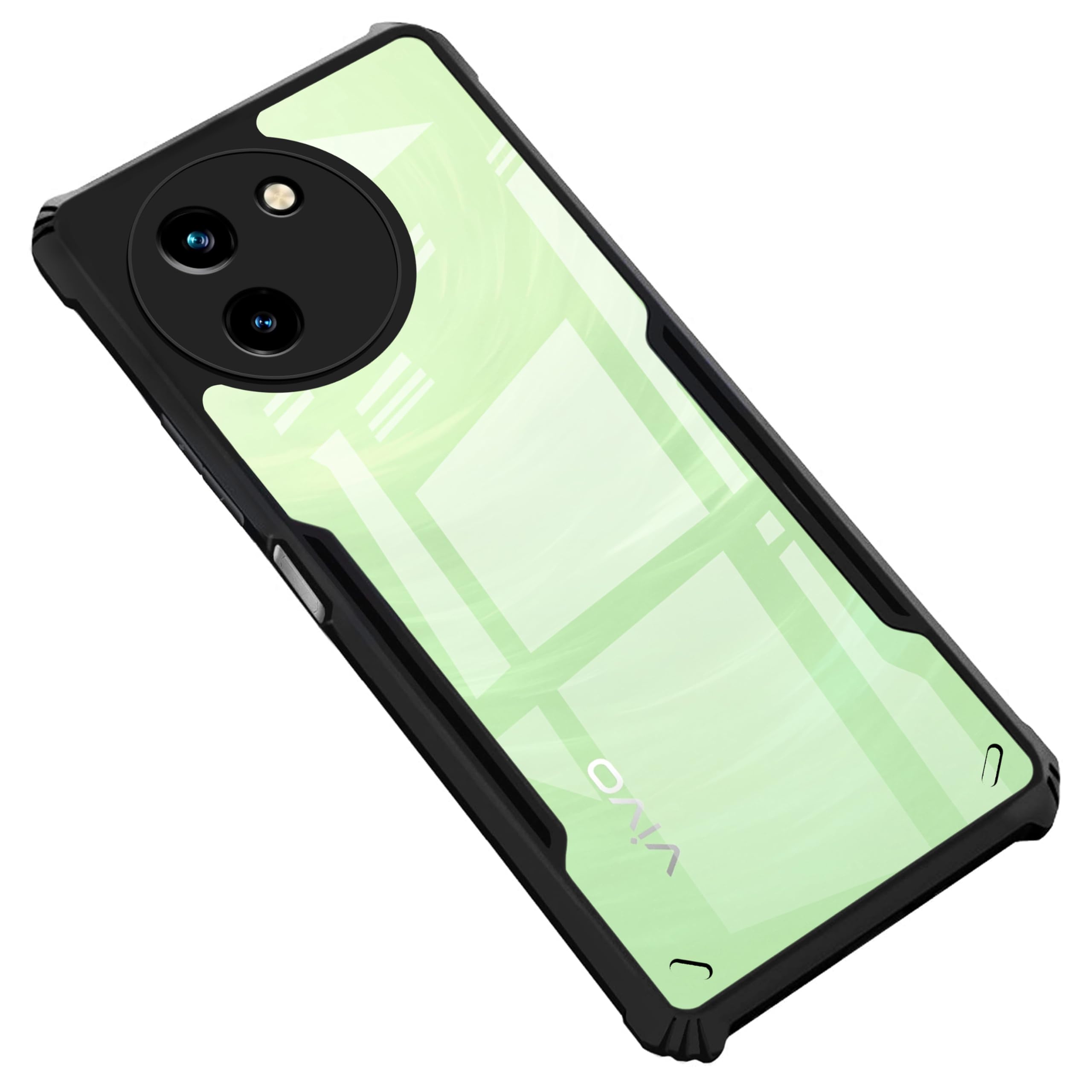 Amazon Brand - Solimo Back Case Cover for Vivo T3x 5G (Polycarbonate, Thermoplastic Polyurethane_Matte Black) (B0D2P1RNR8) Amazon Price History, Amazon Price Tracker
