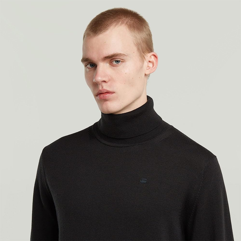 G-STAR Herren Premium Core Turtle Knitted Sweater