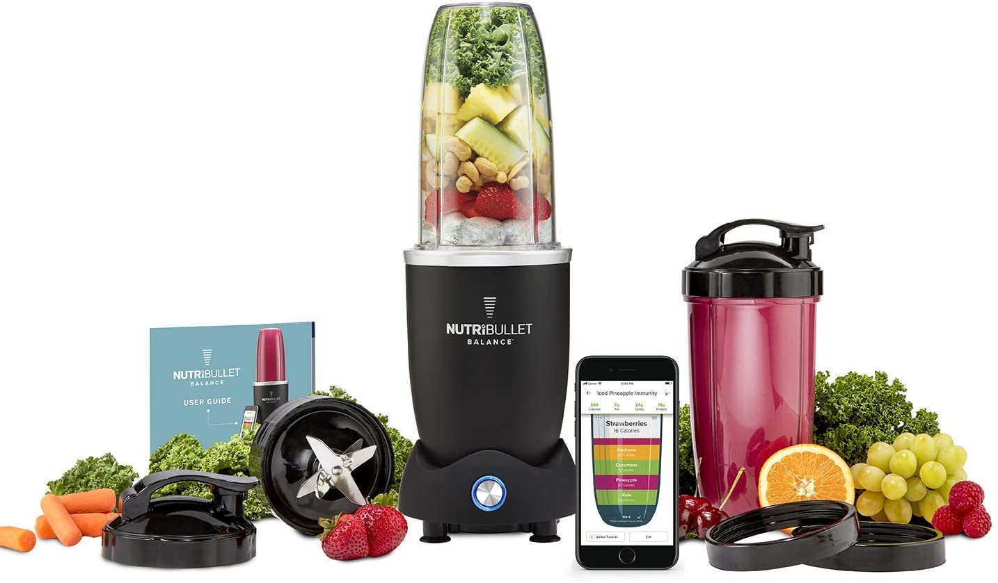 NutriBullet Balance, Bluetooth Enabled Smart Blender