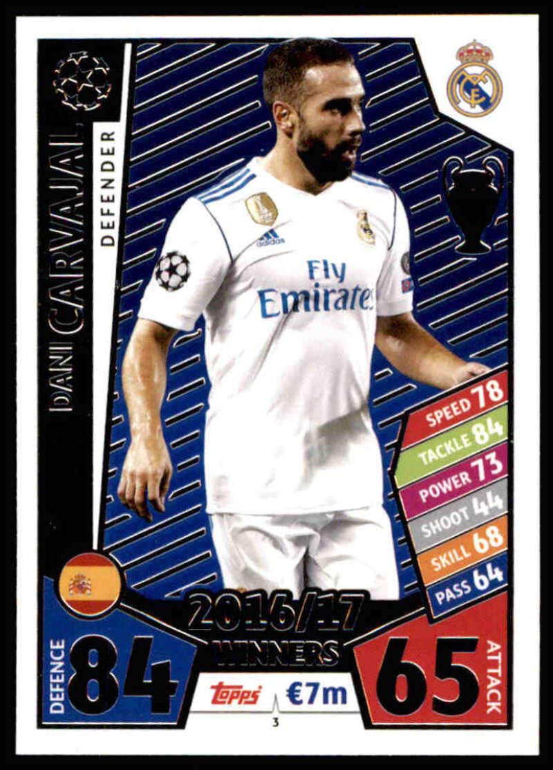 Amazon.com: 2017-18 Topps UEFA Champions League Match Attax #3