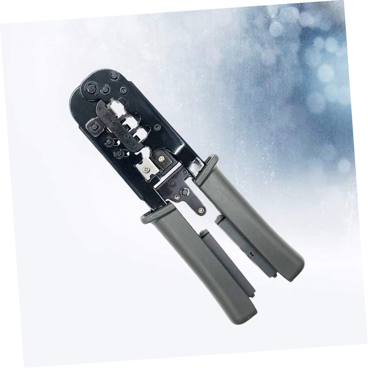 Lurrose Electrical Tester Tool Cable Clamp Tester Rj45/rj12/rj11 Crimping Plier Rj45/rj12/rj11 Network Plier Wire Crimper