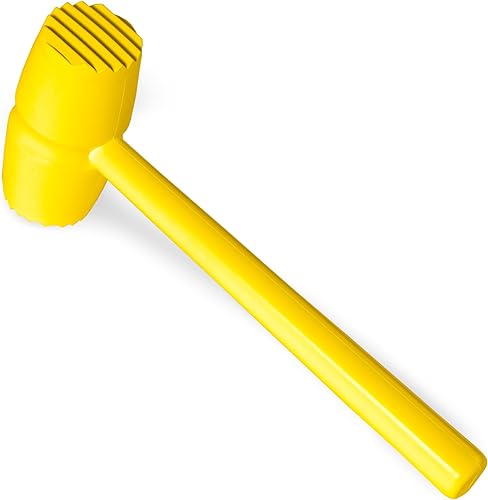 Vista 12 de Martillo ablandador de carne de plástico, ablanda las carnes con facilidad, ablandador de carne y aves de corral de doble cara, martillo de carne