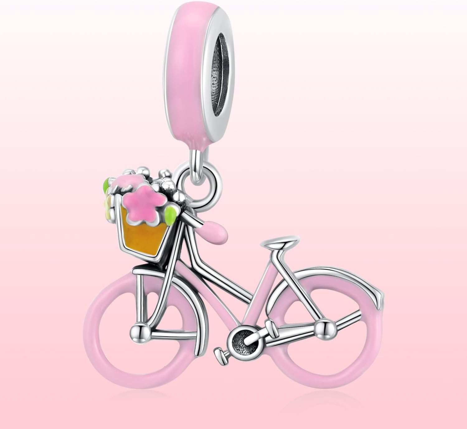 Travel Holiday 925 Sterling Silver Charms for Bracelets and Necklace Dangle Pendants Airplane Passport Globe Slippers Bead Jewelry Present for Women Family Friends - Image 7