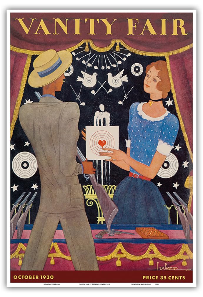 Amazon.com: Vanity Fair - Magazine Cover October 1930 - Carnival