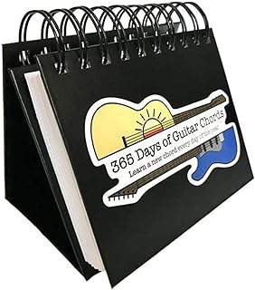 365 Days Guitar Chord Calendar 2023 Daily Guitar Chord Page A Day Calendar with All Basic Chords Creative Guitar Chord Calendar Gift for Teachers, Students, Beginners