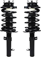 Vista 283 de Detroit Axle - Kit de suspensión delantera de 10 piezas para Chevy Aveo Aveo5 Pontiac G3 Wave 2 Ready Struts Assembly 2 Enlaces de barra