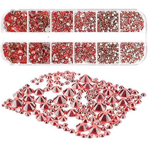 MWOOT 2000 Piezas Piedras de Uñas Cover