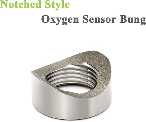 Miniatura 10 de I Little Bamboo Tapones y tapones de montaje de acero inoxidable 304, soldadura de escape estilo muesca M18 x 1.5 rosca en bungs, adecuado para