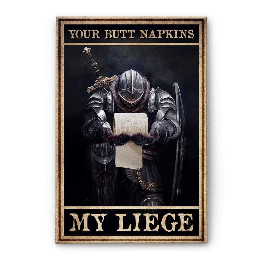 Ingzzaac Metalpostera43739 Your Butt Napkins My Liece Veteran Personalizeds Retro Metal Tin Sign 8X12 Inches