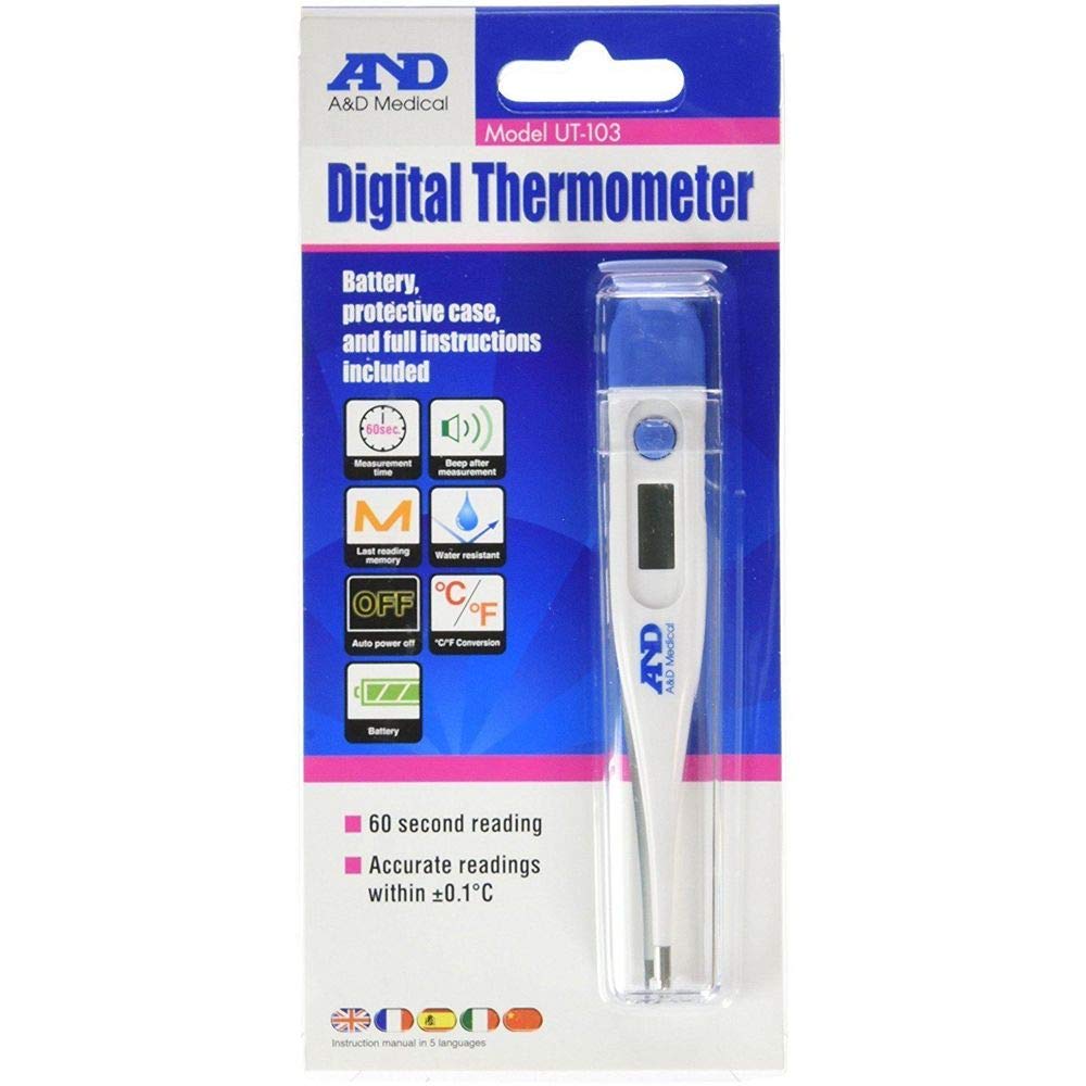 A&D Medical DT-502-EC Digital Thermometer