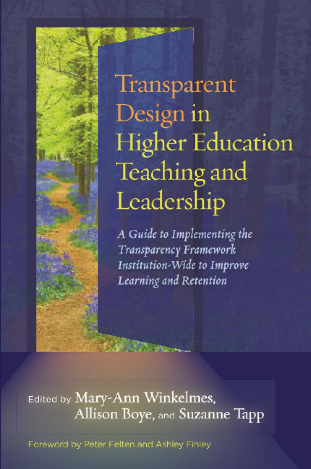 Transparent Design in Higher Education Teaching  by Mary-Ann Winkelmes PAPERBACK