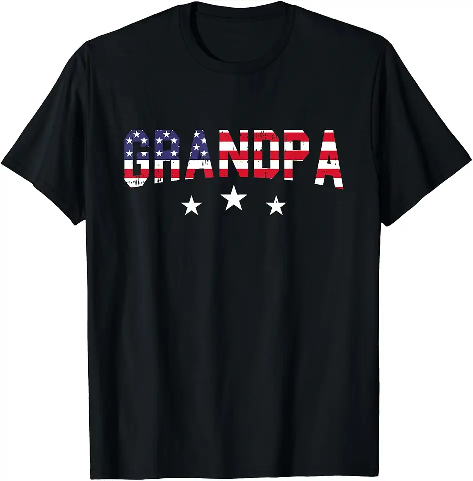 4th Of July Shirts Grandpa Grandparent Men Gifts...