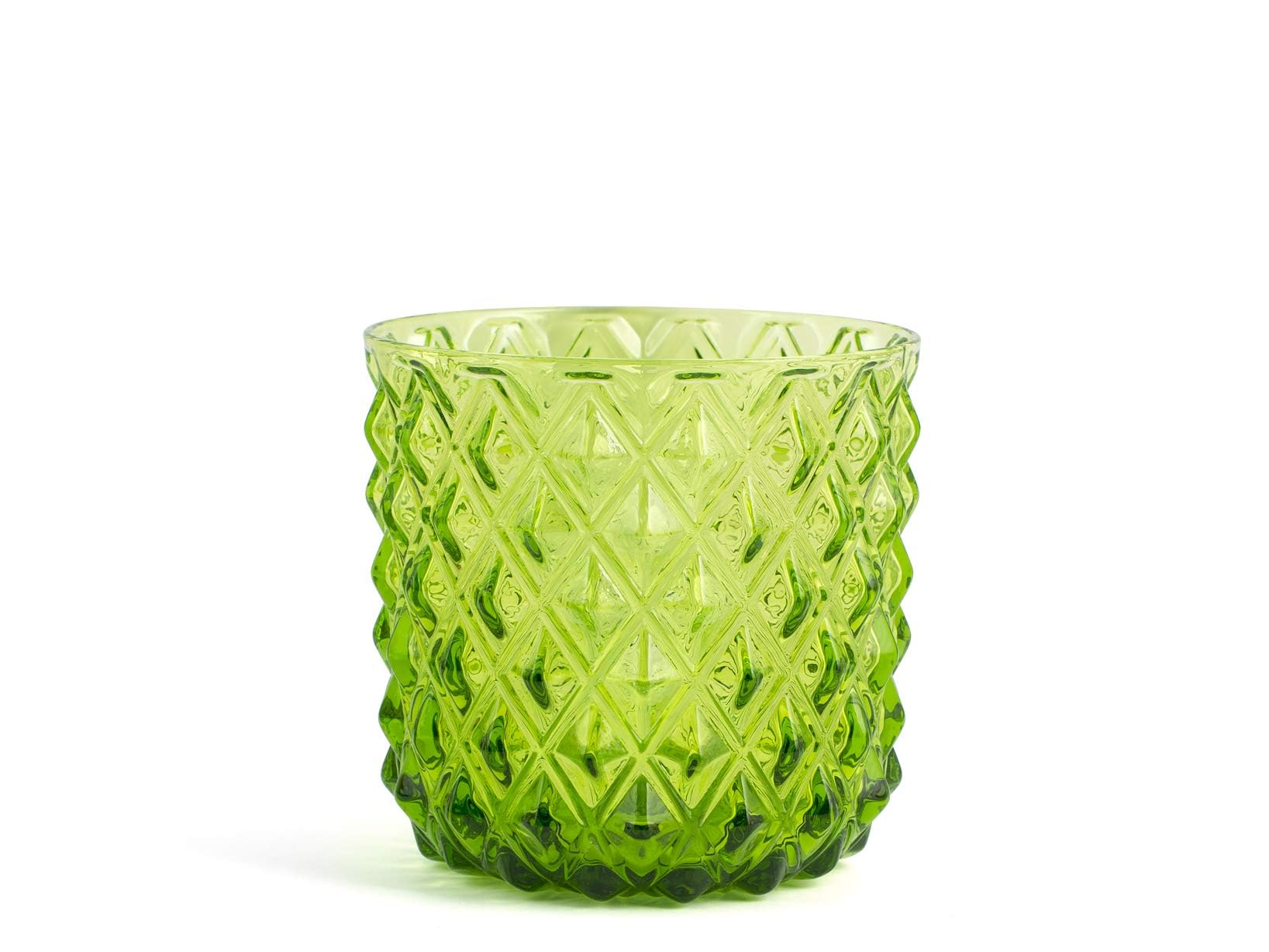 H&H Murano Set of 6 Glasses, Glass, Green, Cl30