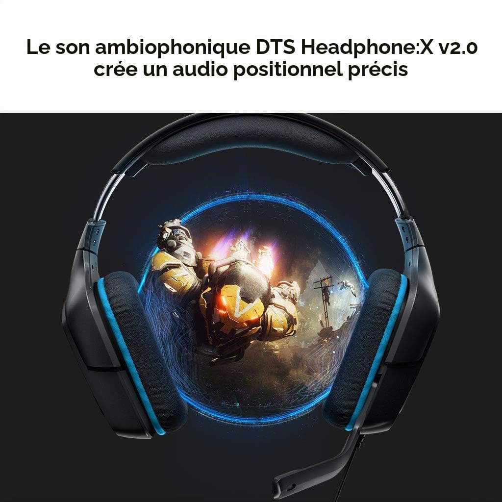 Logitech G432 Wired 7.1 Headset
