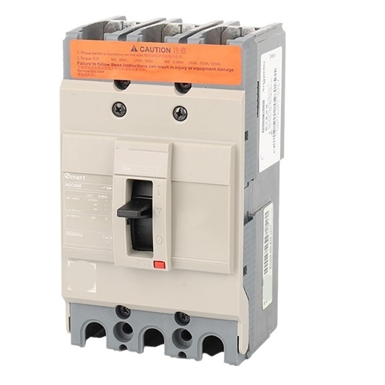 TYEXCZARF NSC60E3020N/3030N/3040N/3050N/3060N Molded Case Circuit Breaker(3P 50A 3050N)